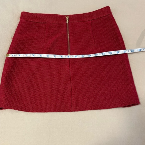 Club Monaco skirt red size 0 - Picture 7 of 9